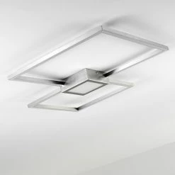 Hofstein Narpes Deckenleuchte LED Nickel-Matt, 1-flammig -LED Leuchten Verkäufe narpes deckenleuchte h3322413 18