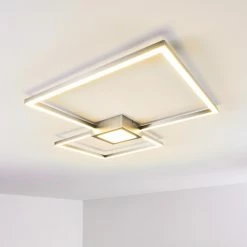 Hofstein Narpes Deckenleuchte LED Nickel-Matt, 1-flammig -LED Leuchten Verkäufe narpes deckenleuchte h3322413 19