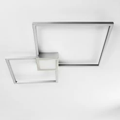 Hofstein Narpes Deckenleuchte LED Nickel-Matt, 1-flammig -LED Leuchten Verkäufe narpes deckenleuchte h3322413 3