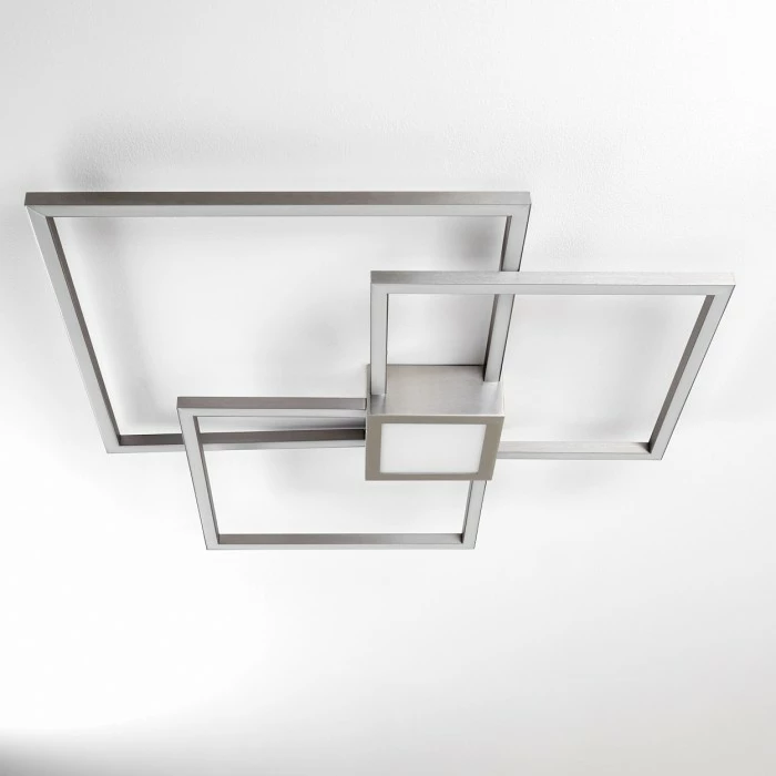 Hofstein Narpes Deckenleuchte LED Nickel-Matt, 1-flammig 10 Hofstein Narpes Deckenleuchte LED Nickel-Matt, 1-flammig – Bild 10