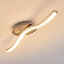 Hofstein Nendaz Deckenleuchte LED Nickel-Matt, 1-flammig 20 Hofstein Nendaz Deckenleuchte LED Nickel-Matt, 1-flammig -LED Leuchten Verkäufe nendaz deckenleuchte h3299388 do1 3