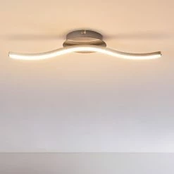 Hofstein Nendaz Deckenleuchte LED Nickel-Matt, 1-flammig 23 Hofstein Nendaz Deckenleuchte LED Nickel-Matt, 1-flammig -LED Leuchten Verkäufe nendaz deckenleuchte h3299388 do1 6