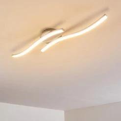 Hofstein Nendaz Deckenleuchte LED Nickel-Matt, 2-flammig 28 Hofstein Nendaz Deckenleuchte LED Nickel-Matt, 2-flammig -LED Leuchten Verkäufe nendaz deckenleuchte h3299401 do1 12