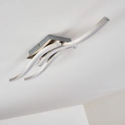 Hofstein Nendaz Deckenleuchte LED Nickel-Matt, 3-flammig -LED Leuchten Verkäufe nendaz deckenleuchte h3299425 do1 11