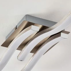 Hofstein Nendaz Deckenleuchte LED Nickel-Matt, 3-flammig -LED Leuchten Verkäufe nendaz deckenleuchte h3299425 do1 14