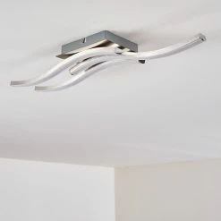 Hofstein Nendaz Deckenleuchte LED Nickel-Matt, 3-flammig -LED Leuchten Verkäufe nendaz deckenleuchte h3299425 do1 4