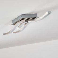 Hofstein Nendaz Deckenleuchte LED Nickel-Matt, 3-flammig -LED Leuchten Verkäufe nendaz deckenleuchte h3299425 do1 8