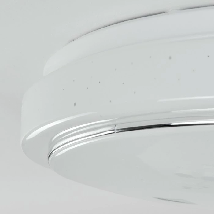 Hofstein Nepes Deckenleuchte LED Weiß, 1-flammig 3 Hofstein Nepes Deckenleuchte LED Weiß, 1-flammig – Bild 3