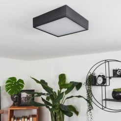 Hofstein Netstal Deckenleuchte LED Schwarz, 1-flammig -LED Leuchten Verkäufe netstal deckenleuchte h3550731 4