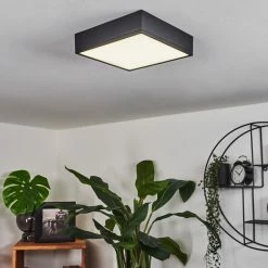 Hofstein Netstal Deckenleuchte LED Schwarz, 1-flammig -LED Leuchten Verkäufe netstal deckenleuchte h3550731 8