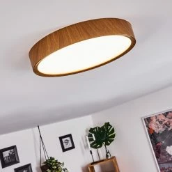 Hofstein Nexo Deckenleuchte LED Holz dunkel, 1-flammig -LED Leuchten Verkäufe nexo deckenleuchte h3390771 10