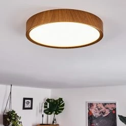 Hofstein Nexo Deckenleuchte LED Holz dunkel, 1-flammig -LED Leuchten Verkäufe nexo deckenleuchte h3390771 6
