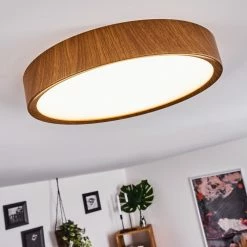 Hofstein Nexo Deckenleuchte LED Holz dunkel, 1-flammig -LED Leuchten Verkäufe nexo deckenleuchte h3390771 8