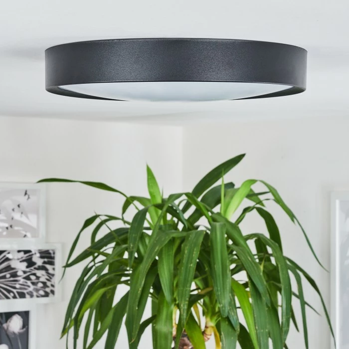 Hofstein Nexo Deckenleuchte LED Schwarz, 1-flammig 5 Hofstein Nexo Deckenleuchte LED Schwarz, 1-flammig – Bild 5