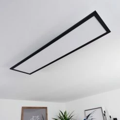 Hofstein Nexo LED Panel Schwarz, 1-flammig, Fernbedienung -LED Leuchten Verkäufe nexo led panel h3383728 10