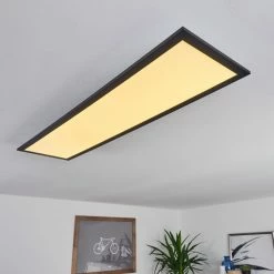 Hofstein Nexo LED Panel Schwarz, 1-flammig, Fernbedienung -LED Leuchten Verkäufe nexo led panel h3383728 6