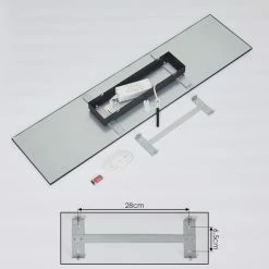 Hofstein Nexo LED Panel Schwarz, 1-flammig, Fernbedienung -LED Leuchten Verkäufe nexo led panel h3383728 7
