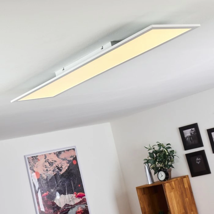 Hofstein Nexo LED Panel Weiß, 1-flammig, Fernbedienung 11 Hofstein Nexo LED Panel Weiß, 1-flammig, Fernbedienung – Bild 11