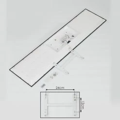 Hofstein Nexo LED Panel Schwarz, 1-flammig, Fernbedienung 22 Hofstein Nexo LED Panel Schwarz, 1-flammig, Fernbedienung -LED Leuchten Verkäufe nexo led panel h3383780 10