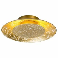 Nino Leuchten DALIA Deckenleuchte LED Gold, 1-flammig