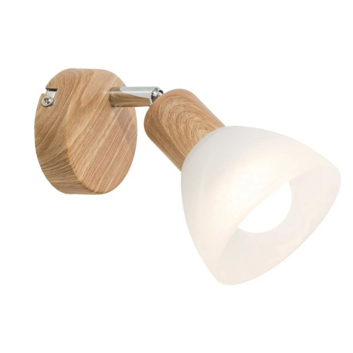 Nino Leuchten DAYTONA Spotleuchte LED Holz hell, 1-flammig 1 Nino Leuchten DAYTONA Spotleuchte LED Holz hell, 1-flammig