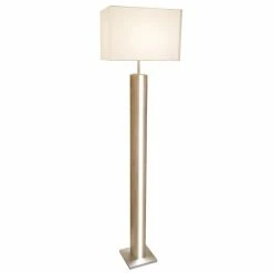 Nino Leuchten FOREST Stehleuchte LED Holz hell, 2-flammig