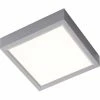 Nino Leuchten PUCCY Deckenleuchte LED Silber, 1-flammig