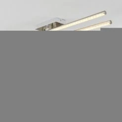 Hofstein Noppa Deckenleuchte LED Nickel-Matt, Chrom, 2-flammig, Fernbedienung, Farbwechsler -LED Leuchten Verkäufe noppa deckenleuchte h3580158 6