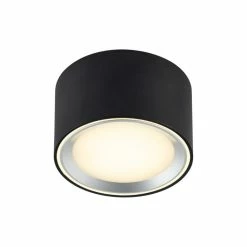 Nordlux Fallon Deckenleuchte LED Schwarz, 1-flammig -LED Leuchten Verkäufe nordlux fallon deckenleuchte 47540103 2