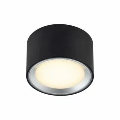 Nordlux Fallon Deckenleuchte LED Schwarz, 1-flammig -LED Leuchten Verkäufe nordlux fallon deckenleuchte 47540103 5