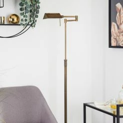 Hofstein Norrlida Stehleuchte LED Messing, 1-flammig -LED Leuchten Verkäufe norrlida stehleuchte h3426067 9