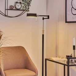 Hofstein Norrlida Stehleuchte LED Chrom, Schwarz, 1-flammig -LED Leuchten Verkäufe norrlida stehleuchte h3426104 6