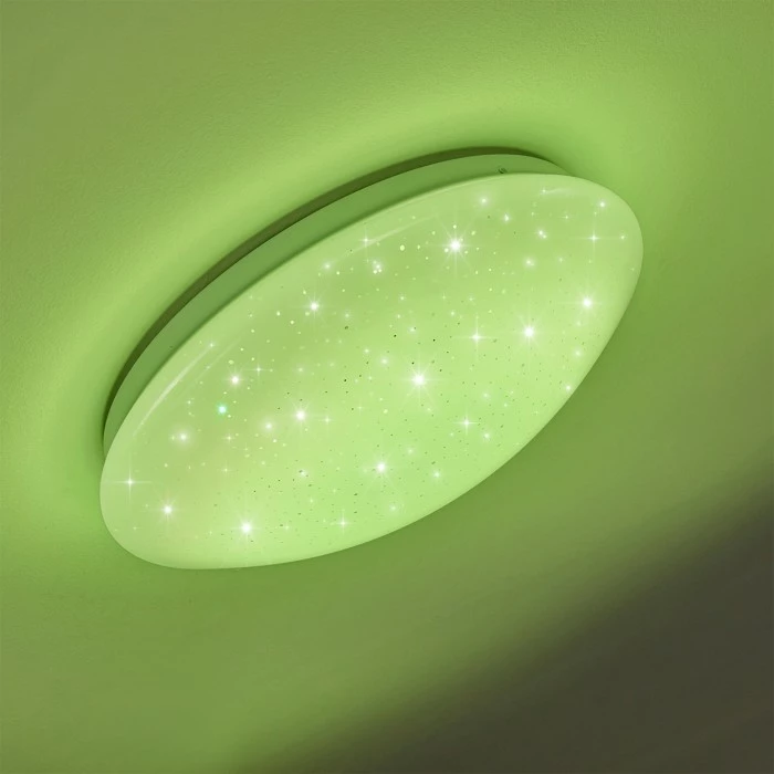 Hofstein Norton Star Deckenleuchte LED Weiß, 1-flammig, Fernbedienung, Farbwechsler 19 Hofstein Norton Star Deckenleuchte LED Weiß, 1-flammig, Fernbedienung, Farbwechsler – Bild 19