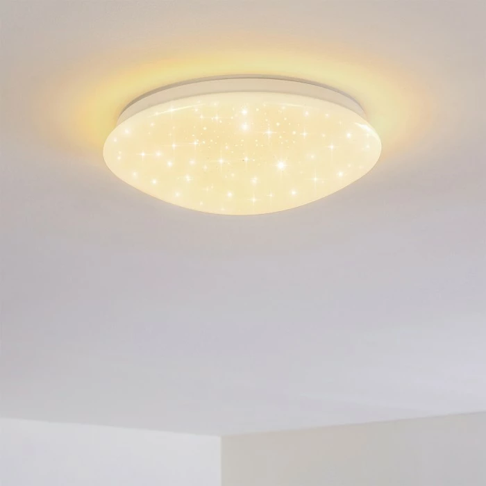 Hofstein Norton Star Deckenleuchte LED Weiß, 1-flammig, Fernbedienung, Farbwechsler 25 Hofstein Norton Star Deckenleuchte LED Weiß, 1-flammig, Fernbedienung, Farbwechsler – Bild 25