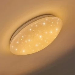 Hofstein Norton Star Deckenleuchte LED Weiß, 1-flammig, Fernbedienung, Farbwechsler 61 Hofstein Norton Star Deckenleuchte LED Weiß, 1-flammig, Fernbedienung, Farbwechsler -LED Leuchten Verkäufe norton star deckenleuchte h3266229 do4 25