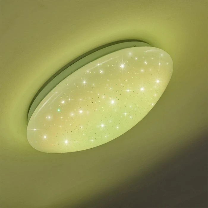 Hofstein Norton Star Deckenleuchte LED Weiß, 1-flammig, Fernbedienung, Farbwechsler 28 Hofstein Norton Star Deckenleuchte LED Weiß, 1-flammig, Fernbedienung, Farbwechsler – Bild 28