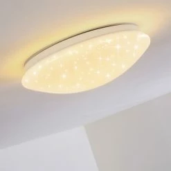 Hofstein Norton Star Deckenleuchte LED Weiß, 1-flammig, Fernbedienung, Farbwechsler 39 Hofstein Norton Star Deckenleuchte LED Weiß, 1-flammig, Fernbedienung, Farbwechsler -LED Leuchten Verkäufe norton star deckenleuchte h3266229 do4 3