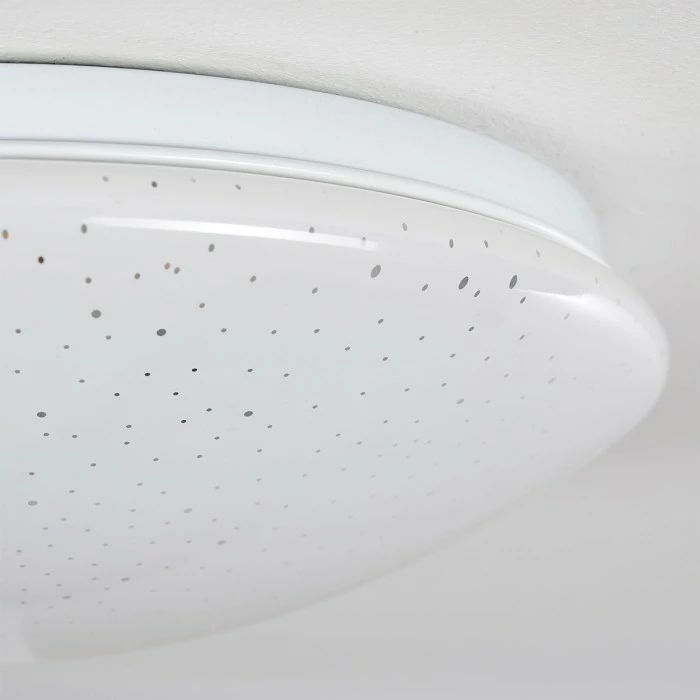 Hofstein Norton Star Deckenleuchte LED Weiß, 1-flammig, Fernbedienung, Farbwechsler 8 Hofstein Norton Star Deckenleuchte LED Weiß, 1-flammig, Fernbedienung, Farbwechsler – Bild 8