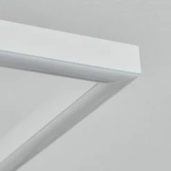 Hofstein Oberegg Deckenleuchte LED Chrom, Weiß, 1-flammig, Fernbedienung -LED Leuchten Verkäufe oberegg deckenleuchte h3562314 2