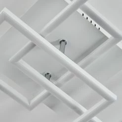 Hofstein Oberegg Deckenleuchte LED Chrom, Weiß, 1-flammig, Fernbedienung -LED Leuchten Verkäufe oberegg deckenleuchte h3562314 5