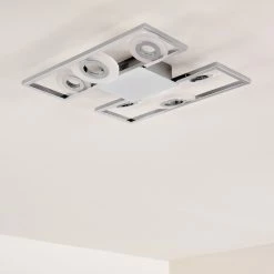 Hofstein Obip Deckenleuchte LED Chrom, 1-flammig -LED Leuchten Verkäufe obip deckenleuchte h3302460 do1 12