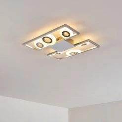 Hofstein Obip Deckenleuchte LED Chrom, 1-flammig -LED Leuchten Verkäufe obip deckenleuchte h3302460 do1 7