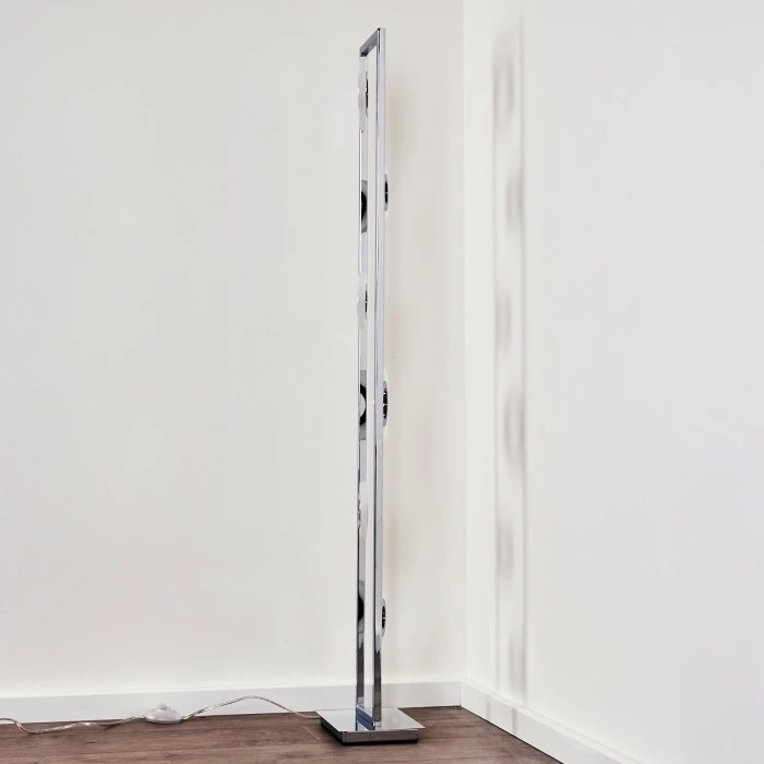 Hofstein Obip Stehleuchte LED Chrom, 1-flammig 12 Hofstein Obip Stehleuchte LED Chrom, 1-flammig – Bild 12