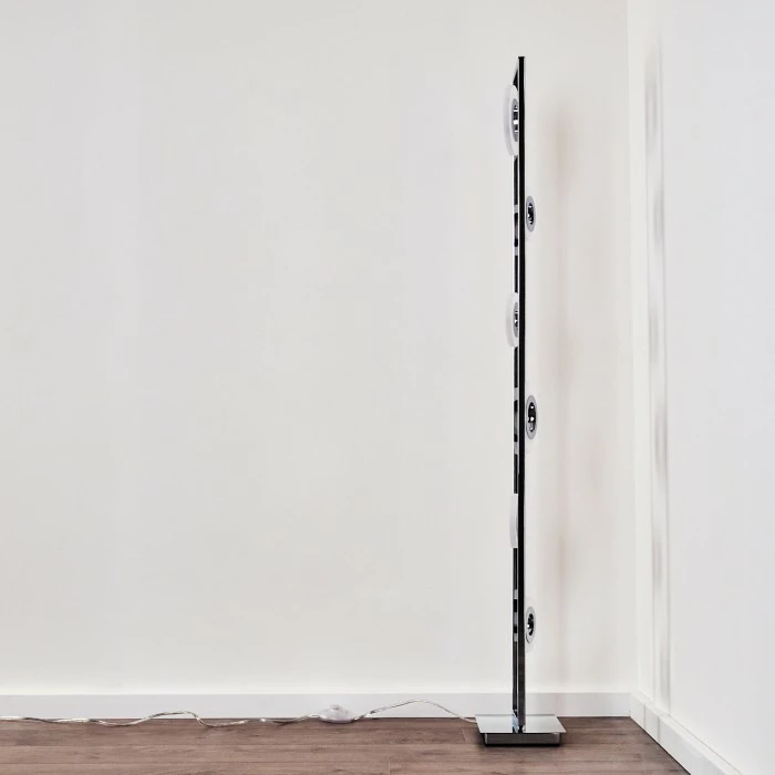 Hofstein Obip Stehleuchte LED Chrom, 1-flammig 13 Hofstein Obip Stehleuchte LED Chrom, 1-flammig – Bild 13