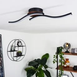 Hofstein Odda Deckenleuchte LED Schwarz, Holzoptik, 2-flammig 19 Hofstein Odda Deckenleuchte LED Schwarz, Holzoptik, 2-flammig -LED Leuchten Verkäufe odda deckenleuchte h3436950 9