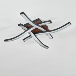 Hofstein Odda Deckenleuchte LED Schwarz, Holzoptik, 4-flammig 17 Hofstein Odda Deckenleuchte LED Schwarz, Holzoptik, 4-flammig -LED Leuchten Verkäufe odda deckenleuchte h3458235 7