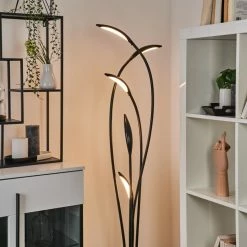 Hofstein Oetling Stehleuchte LED Schwarz, 1-flammig -LED Leuchten Verkäufe oetling stehleuchte h3459362 6