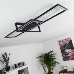 Hofstein Omega Deckenleuchte LED Schwarz, 1-flammig -LED Leuchten Verkäufe omega deckenleuchte h3418451 11