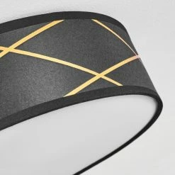 Hofstein Opatija Deckenleuchte LED Schwarz, Weiß, Gold, 1-flammig 11 Hofstein Opatija Deckenleuchte LED Schwarz, Weiß, Gold, 1-flammig -LED Leuchten Verkäufe opatija deckenleuchte h3438206 2