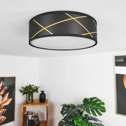 Hofstein Opatija Deckenleuchte LED Schwarz, Weiß, Gold, 1-flammig 17 Hofstein Opatija Deckenleuchte LED Schwarz, Weiß, Gold, 1-flammig -LED Leuchten Verkäufe opatija deckenleuchte h3438206 8